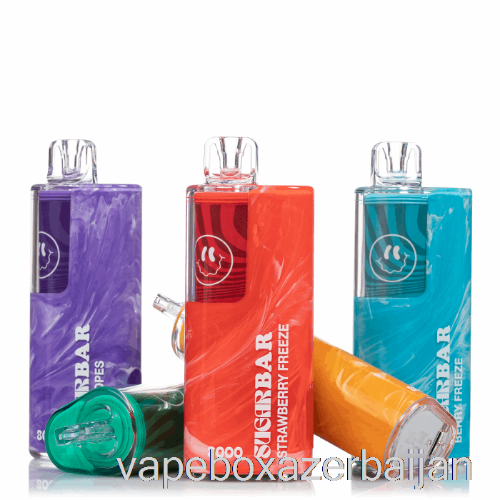 Vape Baku Sugar Bar SB8000 Disposable Blue Razz